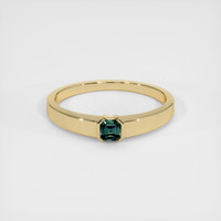 0.41 Ct. Sapphire Ring, 14K Yellow Gold 1