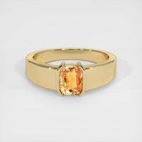 1.20 Ct. Sapphire Ring, 14K Yellow Gold 1