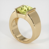 4.04 Ct. Yellow Sapphire Ring, 14K Yellow Gold 2