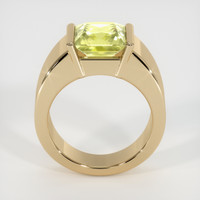 4.04 Ct. Yellow Sapphire Ring, 14K Yellow Gold 3