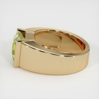 4.04 Ct. Yellow Sapphire Ring, 14K Yellow Gold 4