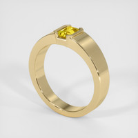 0.95 Ct. Sapphire Ring, 14K Yellow Gold 2