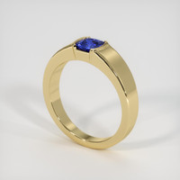 1.08 Ct. Sapphire Ring, 18K Yellow Gold 2