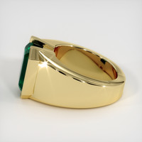5.87 Ct. Emerald Ring, 18K Yellow Gold 4