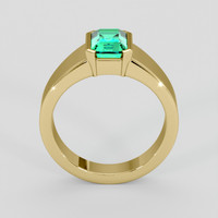 1.61 Ct. Emerald Ring, 18K Yellow Gold 3