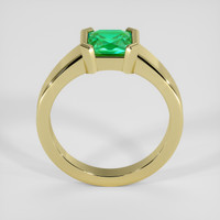 2.09 Ct. Emerald Ring, 18K Yellow Gold 3