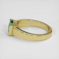 2.09 Ct. Emerald Ring, 18K Yellow Gold 4