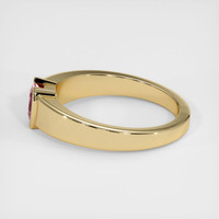 0.75 Ct. Sapphire Ring, 18K Yellow Gold 4