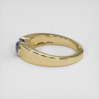 1.86 Ct. Blue Sapphire Ring, 18K Yellow Gold 4