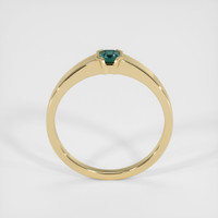 0.41 Ct. Sapphire Ring, 18K Yellow Gold 3
