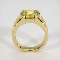 4.31 Ct. Sapphire Ring, 18K Yellow Gold 3