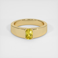 0.95 Ct. Sapphire Ring, 18K Yellow Gold 1