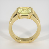 6.13 Ct. Yellow Sapphire Ring, 18K Yellow Gold 3
