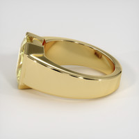 6.13 Ct. Yellow Sapphire Ring, 18K Yellow Gold 4