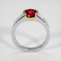 1.74 Ct. Ruby Ring, 14K Yellow & White 3