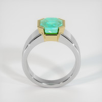 1.87 Ct. Emerald Ring, 18K Yellow & White 3