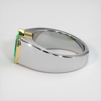 2.67 Ct. Emerald Ring, 18K Yellow & White 4