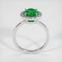 1.70 Ct. Emerald Ring, Platinum 950 3