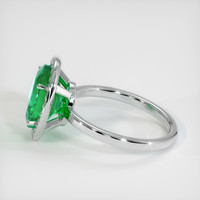 5.84 Ct. Emerald Ring, Platinum 950 4