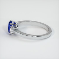 1.13 Ct. Sapphire Ring, Platinum 950 4