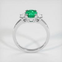 1.19 Ct. Emerald Ring, Platinum 950 3