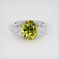 4.15 Ct. Gemstone Ring, Platinum 950 1