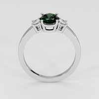 2.92 Ct. Green Tsavorite Garnet Ring, Platinum 950 3
