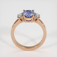 2.22 Ct. Sapphire Ring, 18K Rose Gold 3