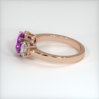 2.55 Ct. Sapphire Ring, 18K Rose Gold 4