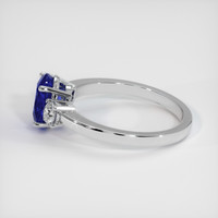 2.31 Ct. Sapphire Ring, 14K White Gold 4
