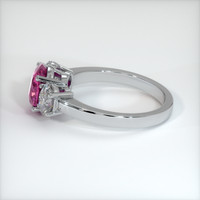 2.21 Ct. Sapphire Ring, 14K White Gold 4