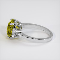 4.15 Ct. Gemstone Ring, 18K White Gold 4