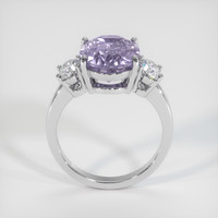 4.53 Ct. Sapphire Ring, 18K White Gold 3