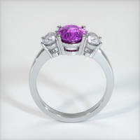 2.55 Ct. Sapphire Ring, 18K White Gold 3