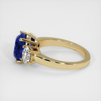 4.23 Ct. Sapphire Ring, 14K Yellow Gold 4