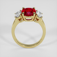 2.04 Ct. Ruby Ring, 14K Yellow Gold 3