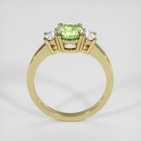 1.71 Ct. Yellowish Green Sapphire Ring, 14K Yellow Gold 3
