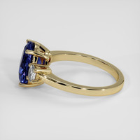 3.05 Ct. Blue Sapphire Ring, 14K Yellow Gold 4