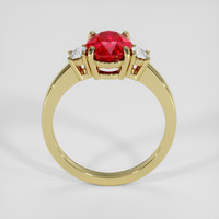 3.27 Ct. Ruby Ring, 18K Yellow Gold 3