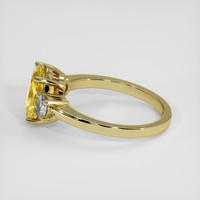 2.51 Ct. Yellow Sapphire Ring, 18K Yellow Gold 3