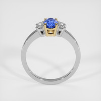0.92 Ct. Sapphire Ring, 18K Yellow & White 3