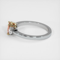 0.75 Ct. Sapphire Ring, 18K Yellow & White 4