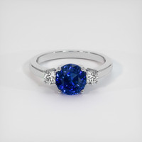 2.25 Ct. Sapphire Ring, Platinum 950 1