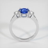 1.49 Ct. Blue Sapphire Ring, 10K White Gold 3
