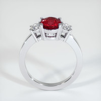 2.35 Ct. Ruby Ring, 10K White Gold 3