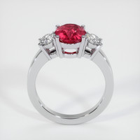 3.17 Ct. Ruby Ring, 10K White Gold 3