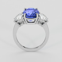 4.77 Ct. Blue Sapphire Ring, 10K White Gold 3