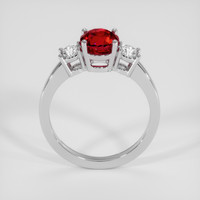 1.74 Ct. Ruby Ring, 18K White Gold 3