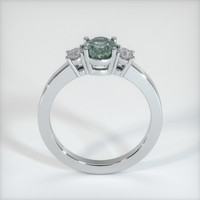 1.34 Ct. Sapphire Ring, 18K White Gold 3