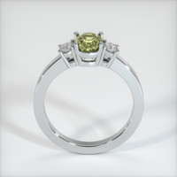 1.11 Ct. Sapphire Ring, 18K White Gold 3
